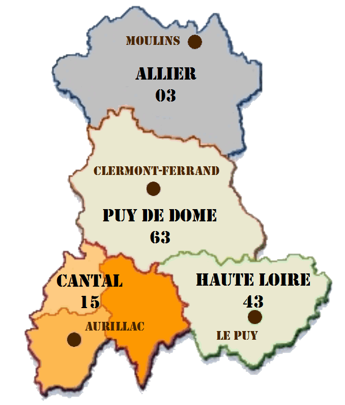 auvergne département